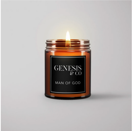 Genesis & Co. Man of God Candle by Three Wise Gifts