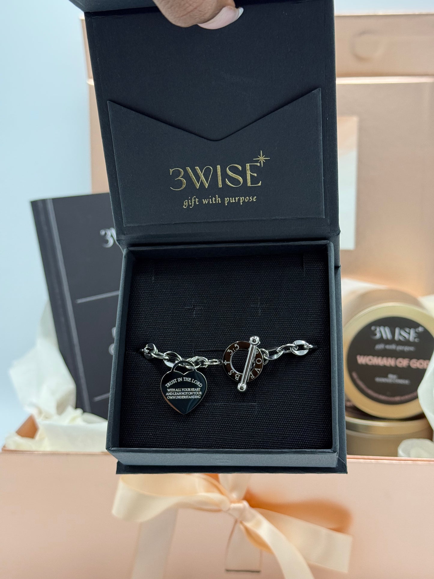 Trust in the Lord Charm Bracelet