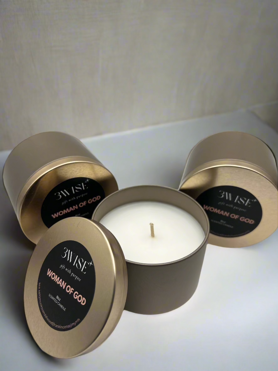 3Wise Woman of God Candle