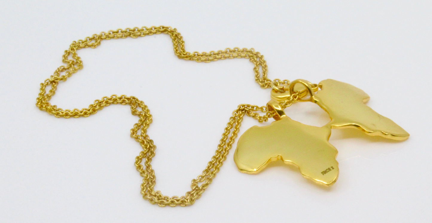 18k Gold Logo pendant by Three Wise Gifts